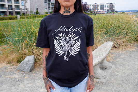 BLACK PLANT TEE